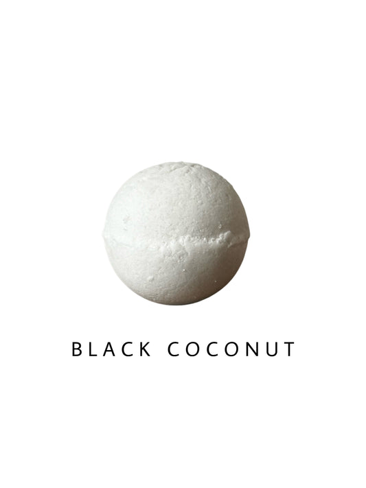 Ladexa Skin Care: Black Coconut Bath Bombs - 120g