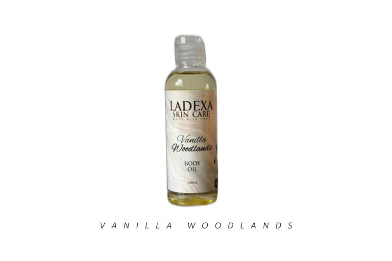 Ladexa Skin Care: Vanilla Woodlands Body Oil - 100ml